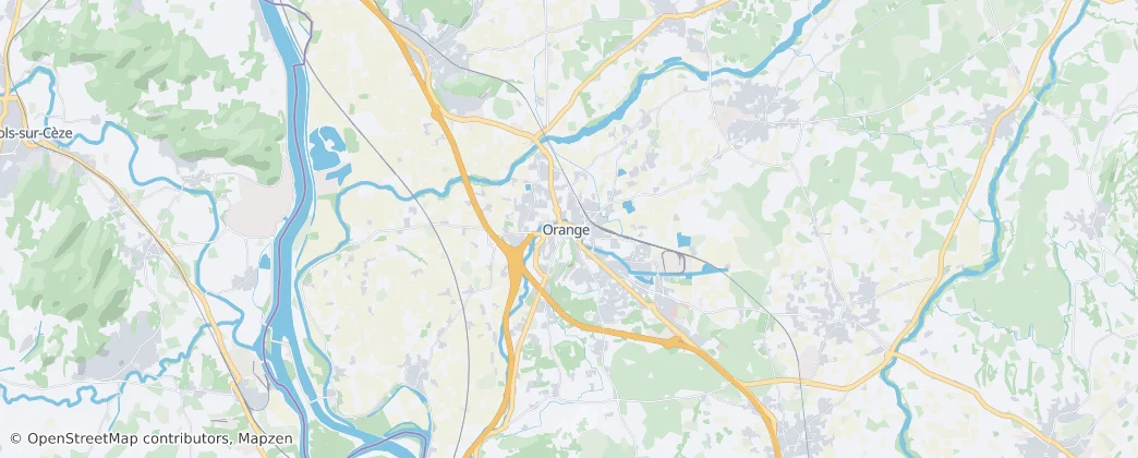 Mappa di Orange
