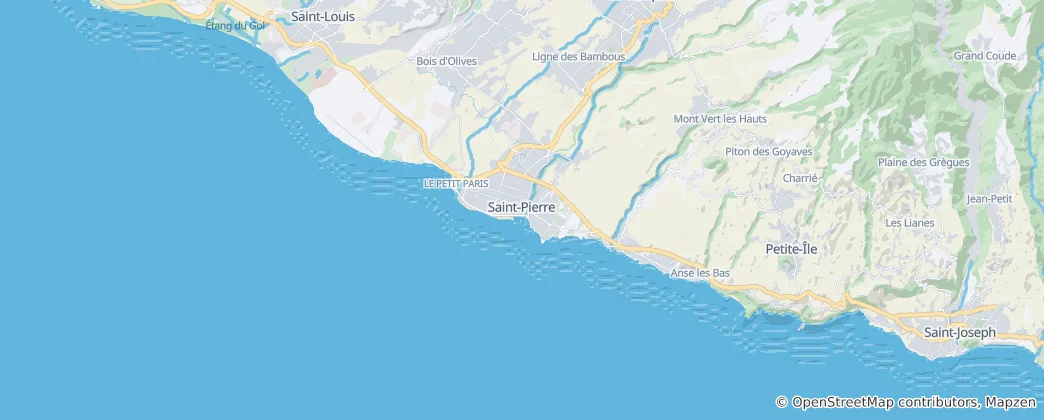 Mapa De Saint-Pierre