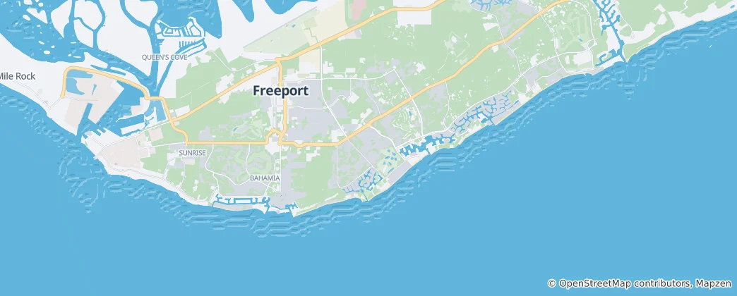 Map of Freeport