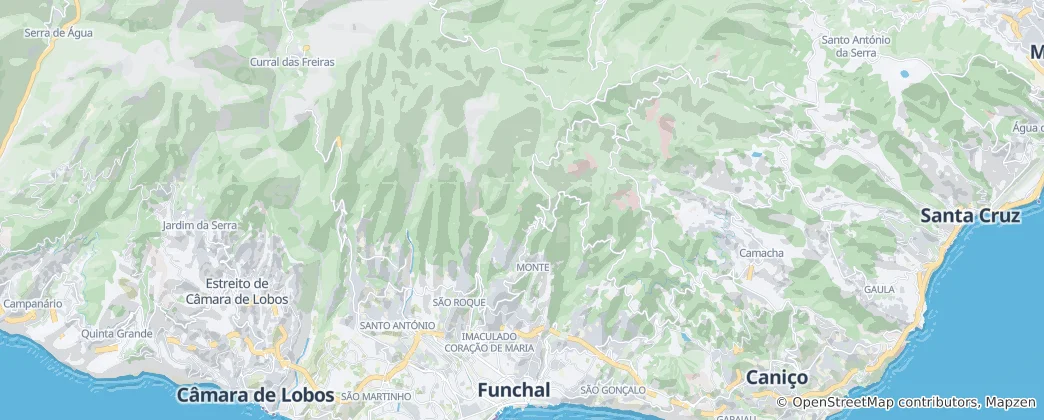 Map of Funchal
