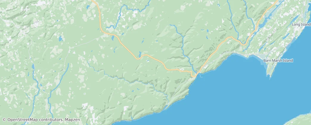 Fundy National Park of Canada — mapa