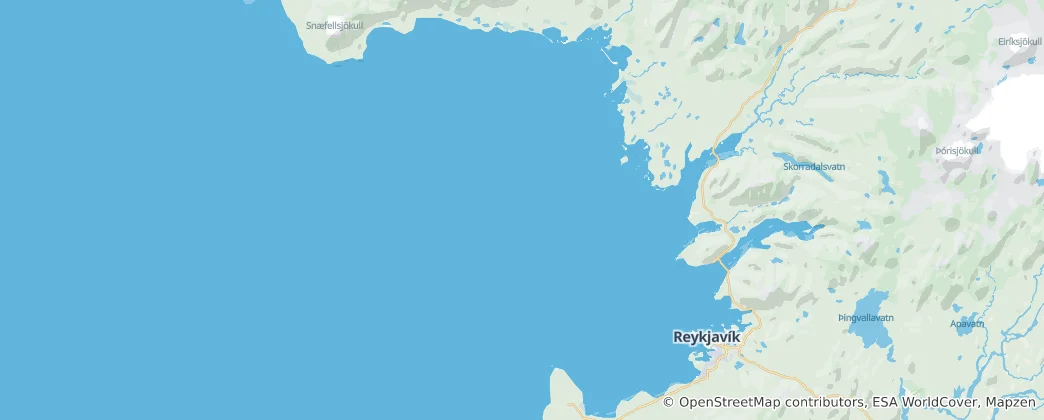 Mapa Faxaflói