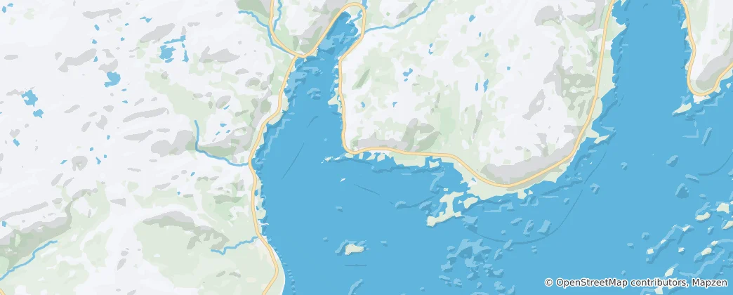 Mapa Vatnsfjörður