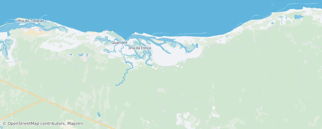 Galinhos — Mapa