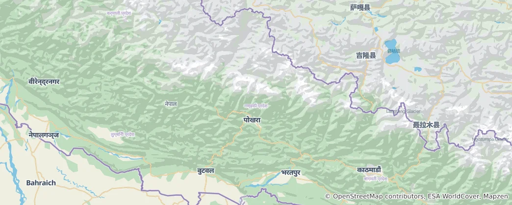 Mapa Gandakí