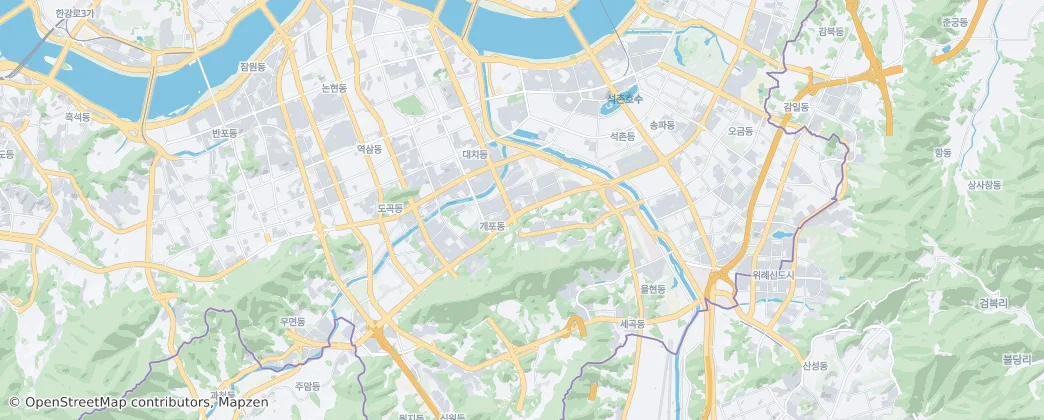 Gangnam — Harita