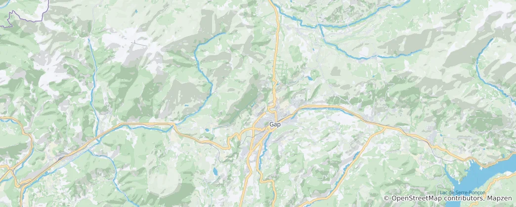 Mapa Gap