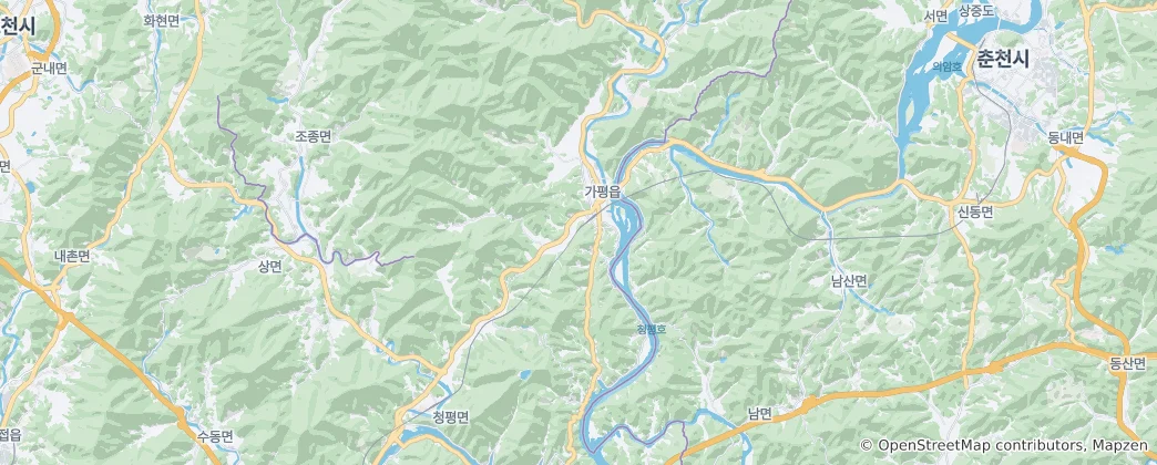 Mapa De Gapyeong-eup