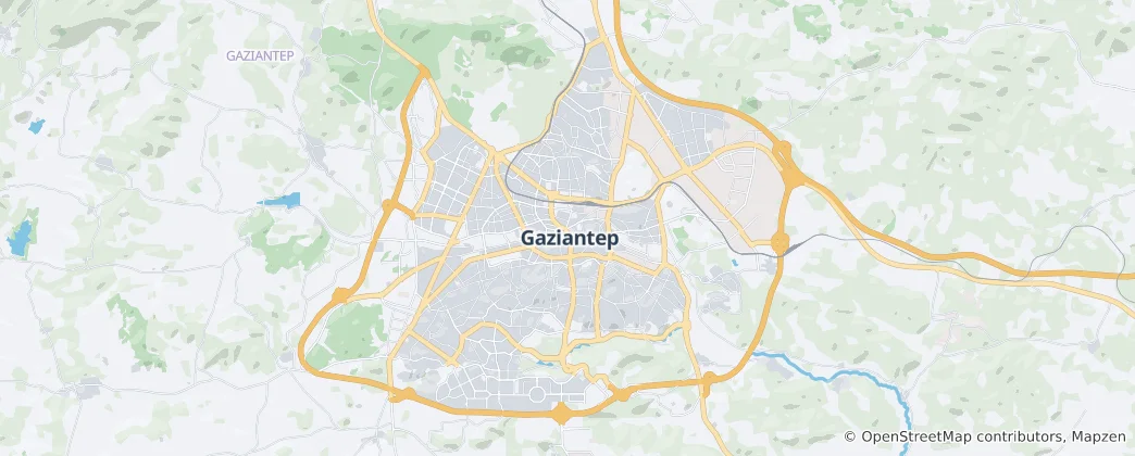 가지안테프 지도