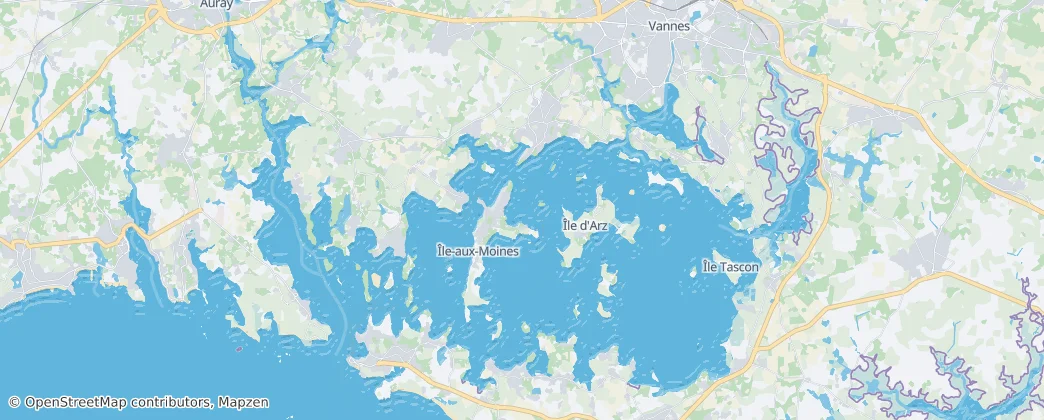 Gulf of Morbihan — 지도