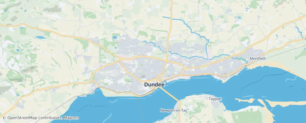 Dundee City — Carte