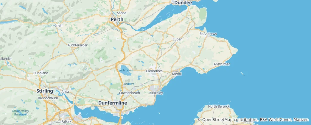 Mapa Fife
