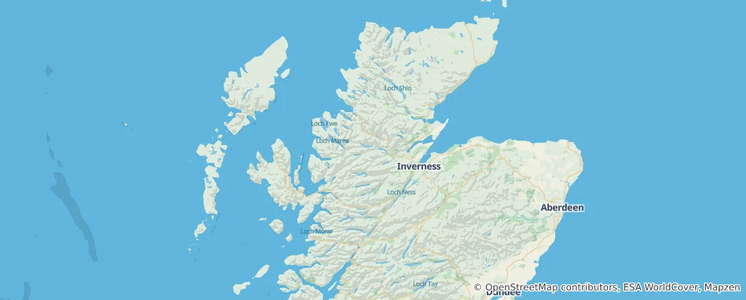 Mapa Highland