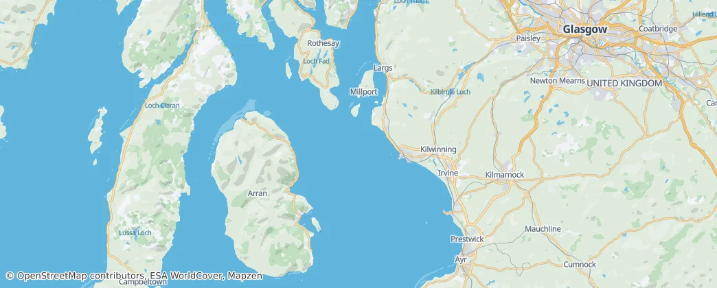 North Ayrshire — Harita