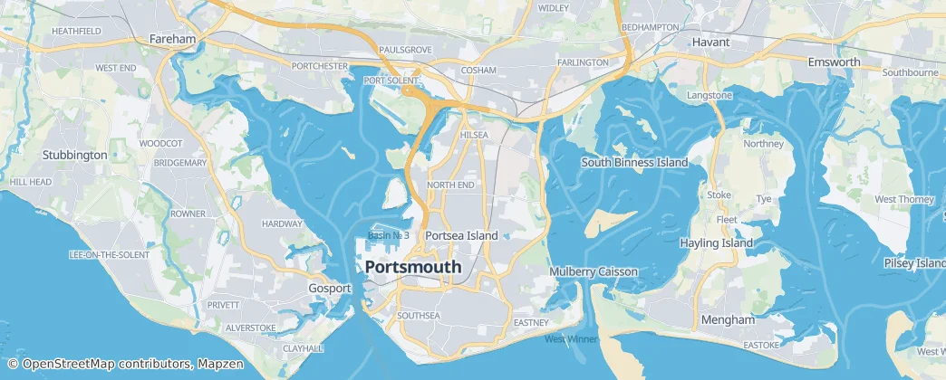City of Portsmouth — Harita