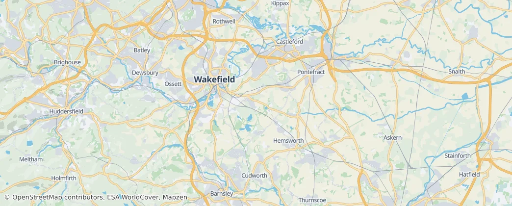 Wakefield — 地图