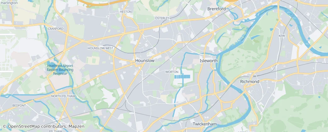 Hounslow — Harita