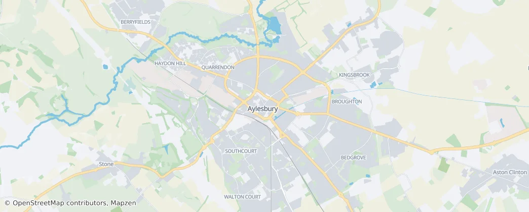 艾爾斯伯里 — 地图