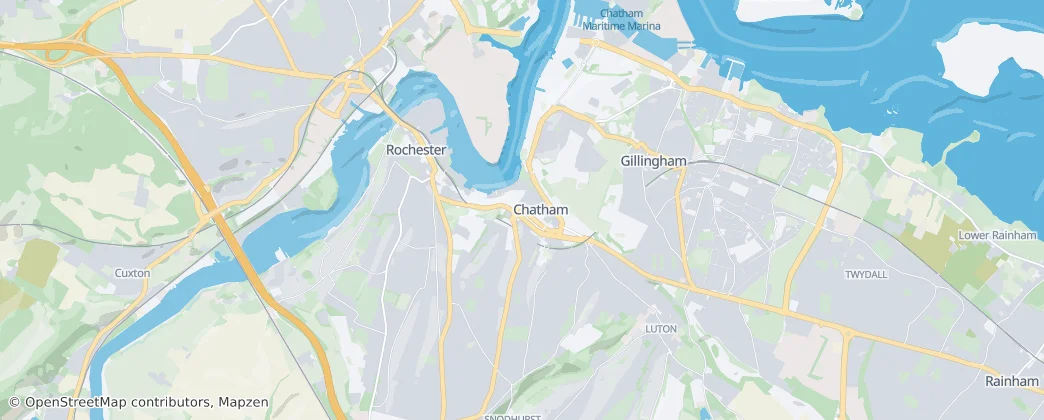 Chatham — Map