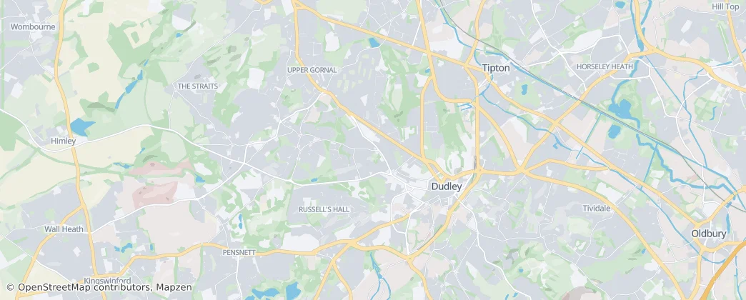 Dudley — Map