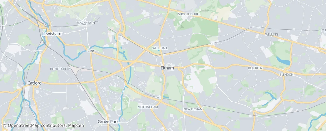 Eltham — 地图