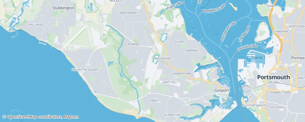 Gosport — Map