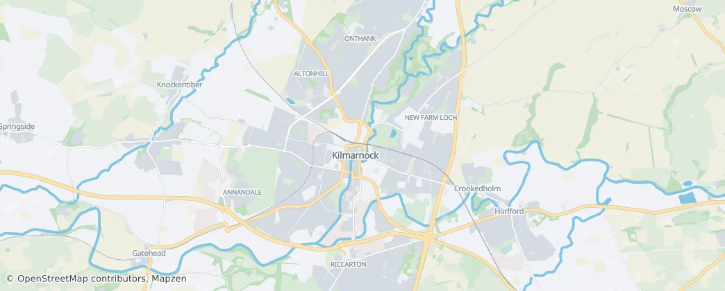 Kilmarnock — 地图