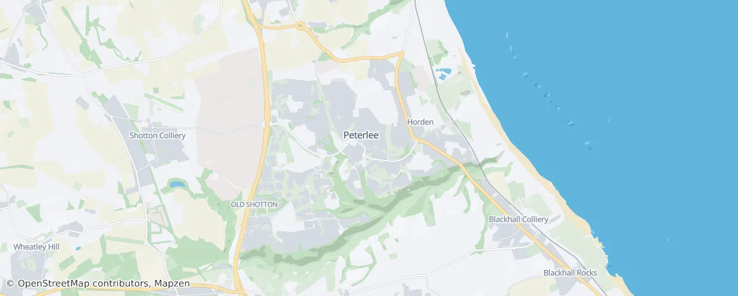 Peterlee — Map
