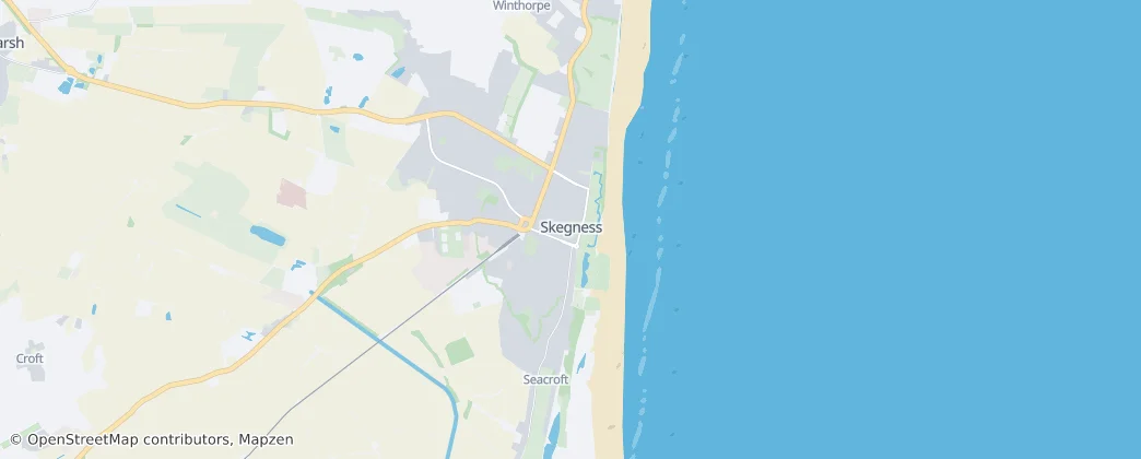 Skegness — Harita