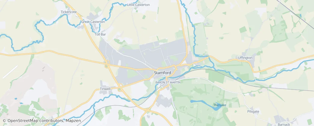Stamford — Map