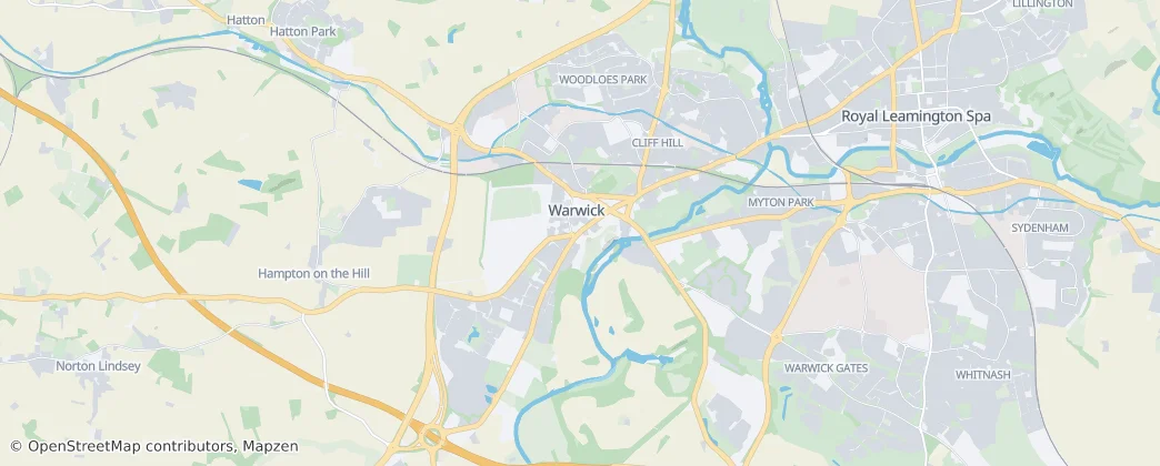 Warwick — 地图