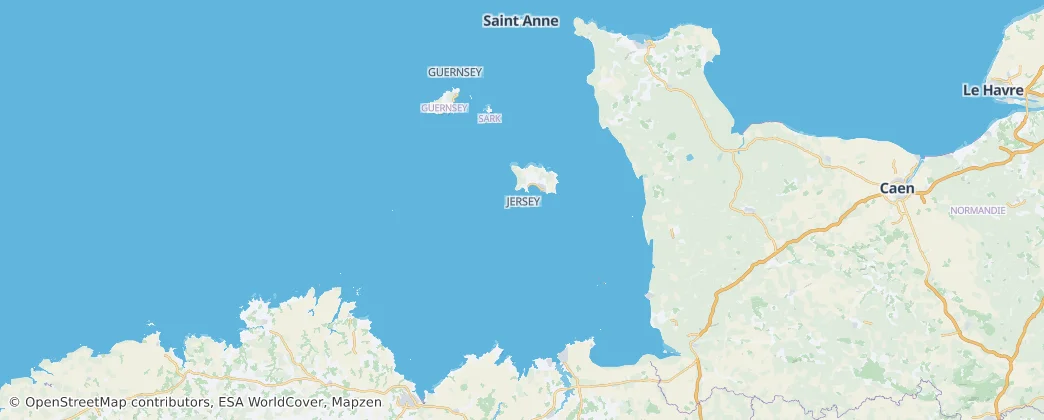 Gulf of Saint-Malo — Térkép