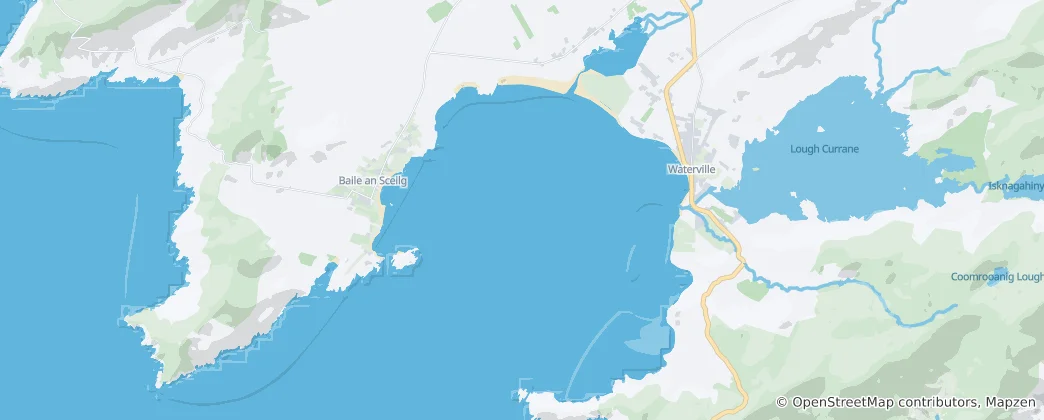 Mapa de Ballinskelligs Bay