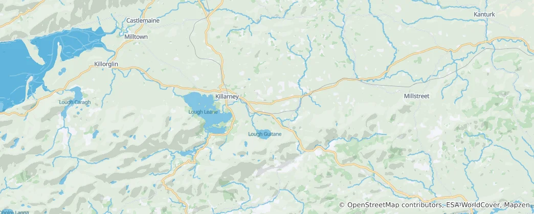 Mapa Killarney Municipal District
