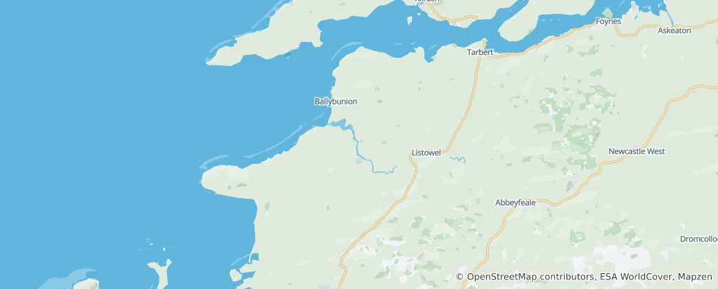 Map of Listowel Municipal District