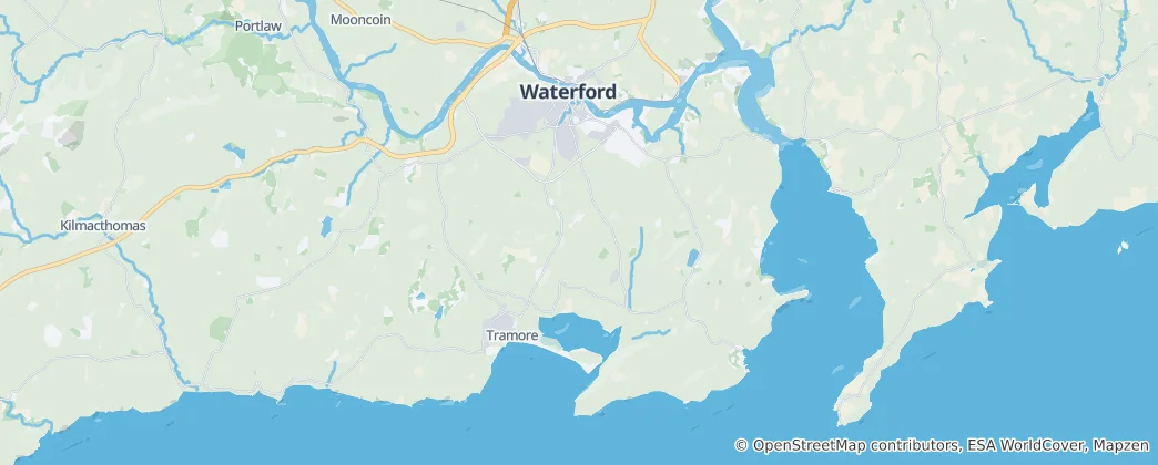 Карта Waterford City Metropolitan District