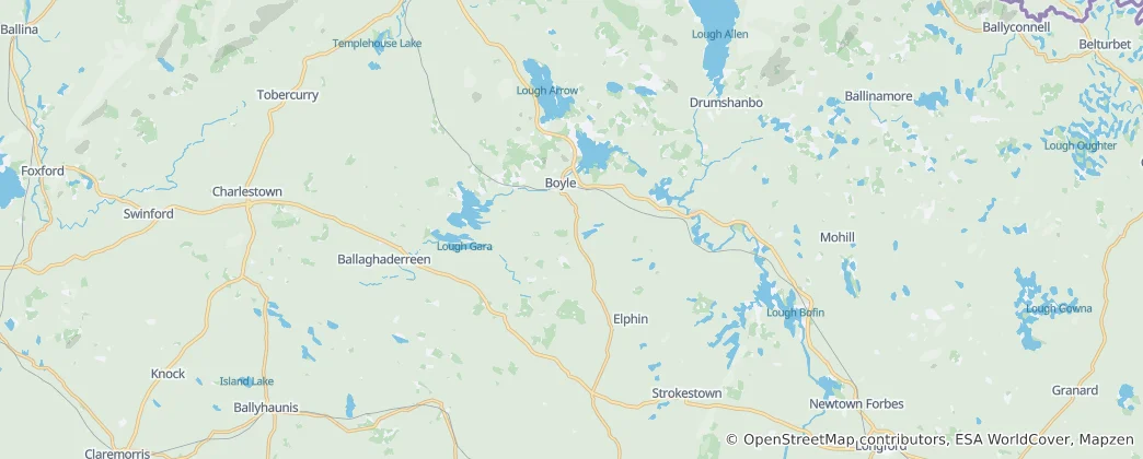 Karte von Boyle Municipal District