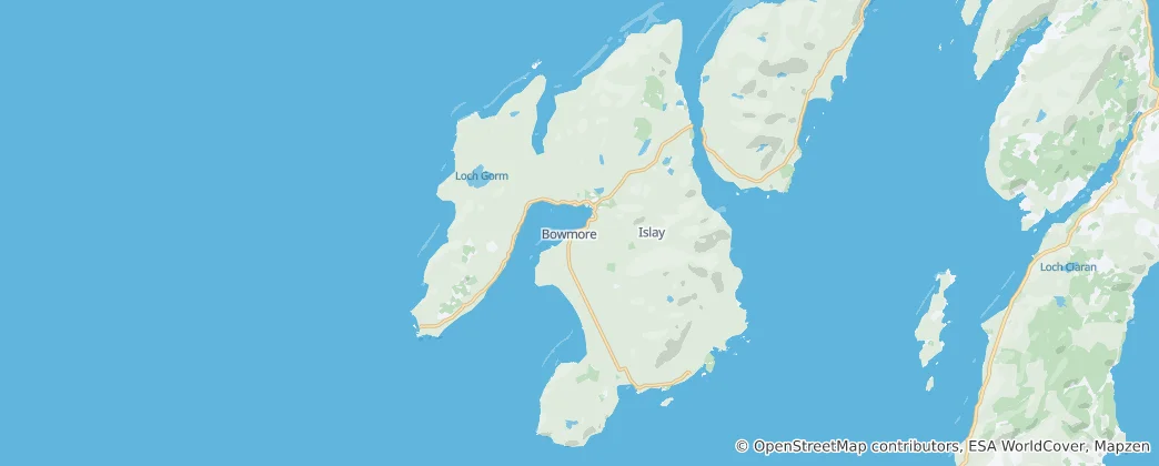 Mappa di Islay