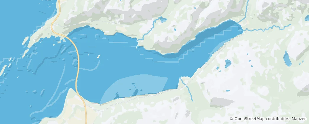 Karte von Gilsfjörður