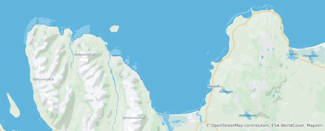 Mappa di Skjálfandi