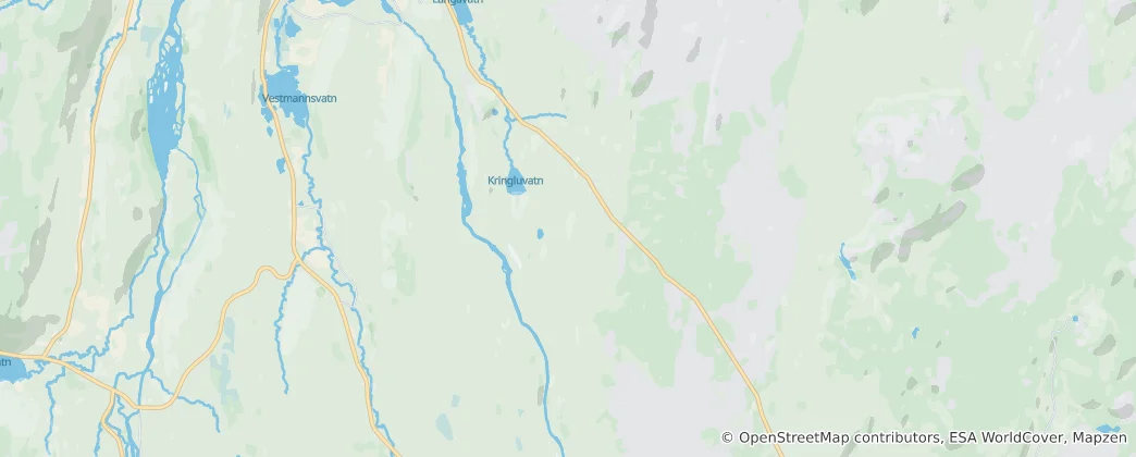 Mapa Mývatn and Laxá