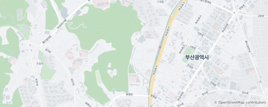 Carte de Geoje-dong