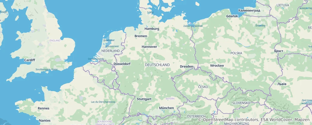 Mappa di Germania