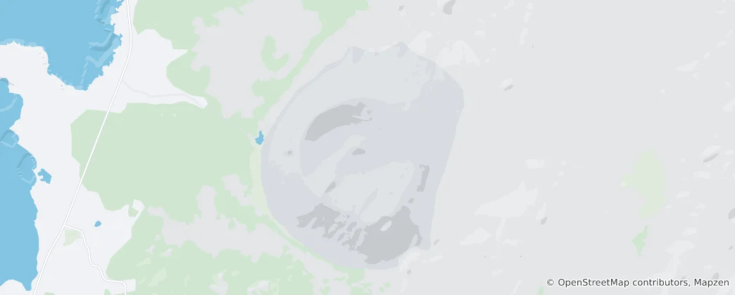 Mapa Hverfjall
