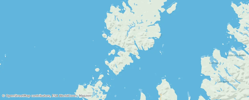 Western Isles — Carte