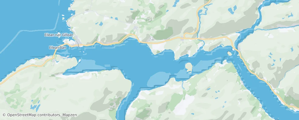 Mapa de Loch Alsh