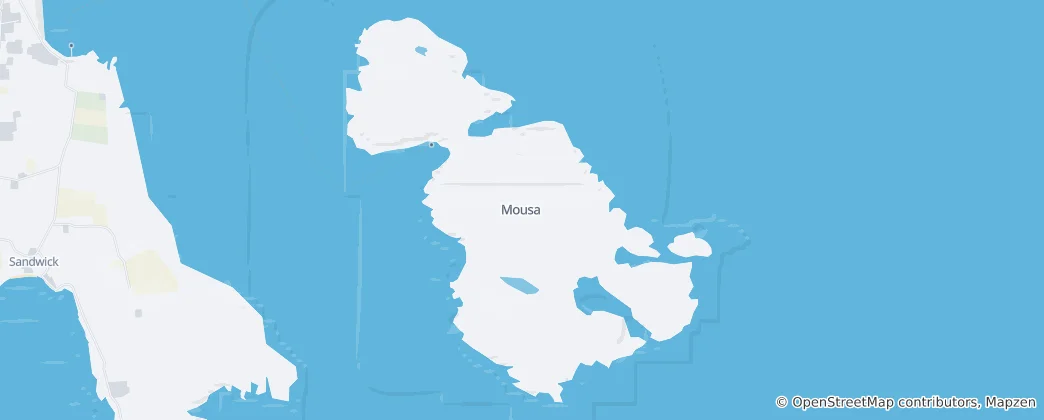 Map of Mousa