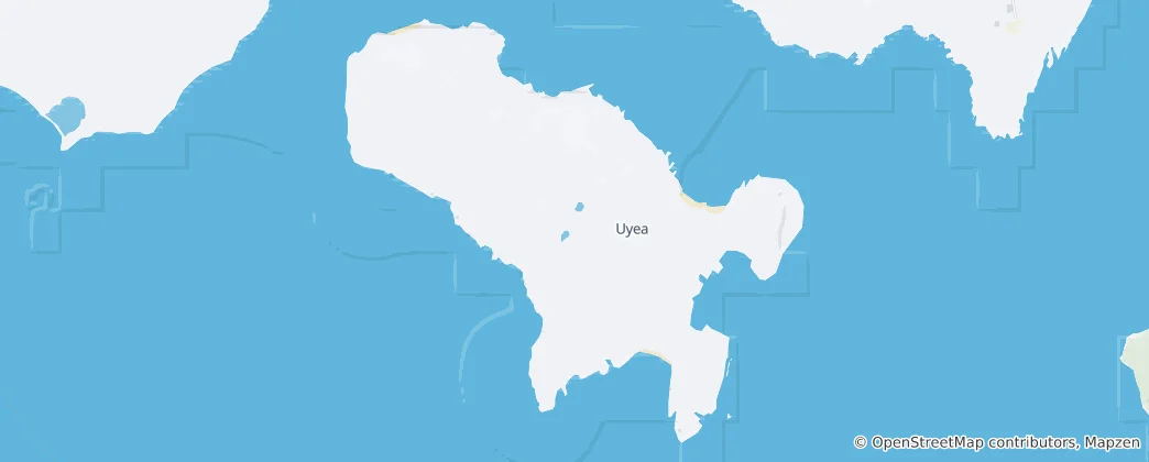 Mapa Uyea