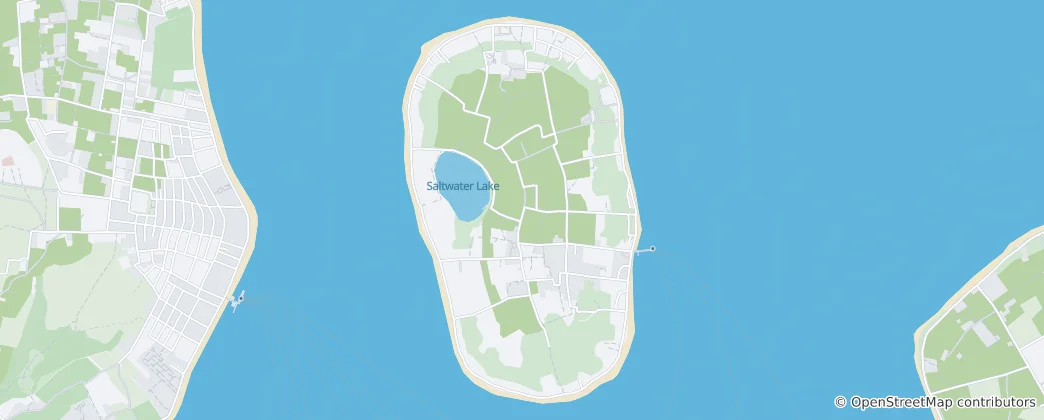 Mapa Gili Meno