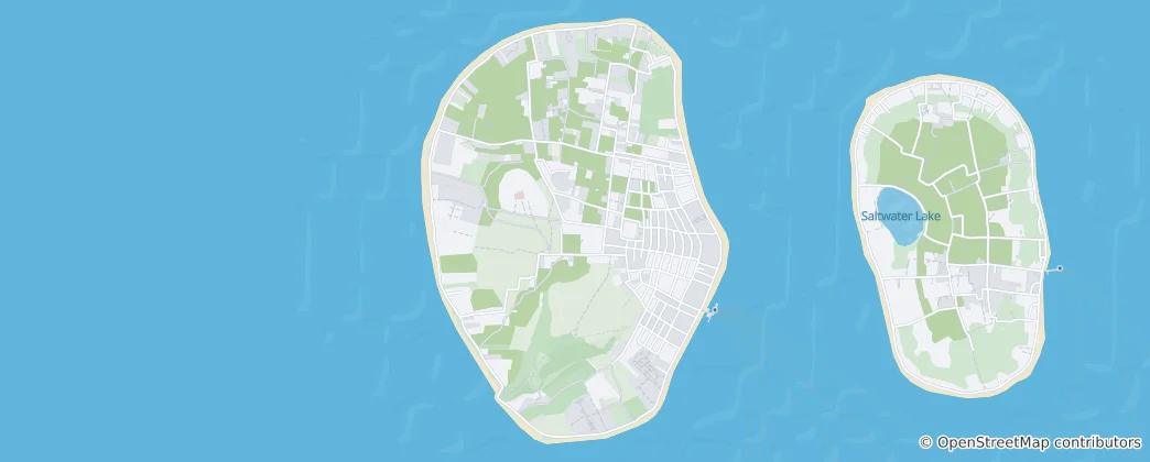 Mapa Gili Trawangan